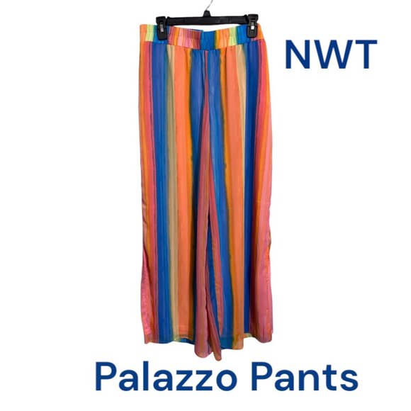 Cato Pants - NWT SPRING/SUMMER/BEACH PALAZZO PANTS  SIZE: LARGE    #Y